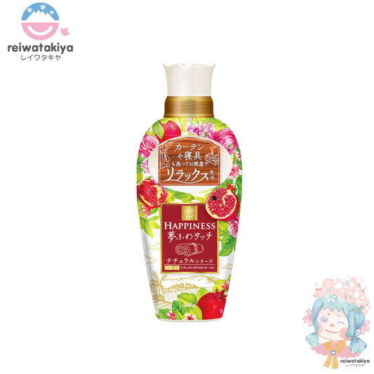 P&G LENOR HAPPINESS YUME FUWA TOUCH NATURAL POMEGRANATE & FLORAL 480ML SOFTENER