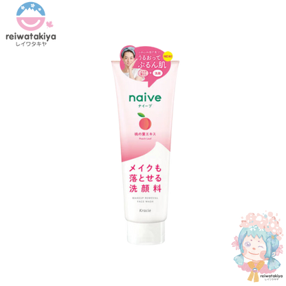 Kracie Naive Makeup Cleansing Foam Peach 200g