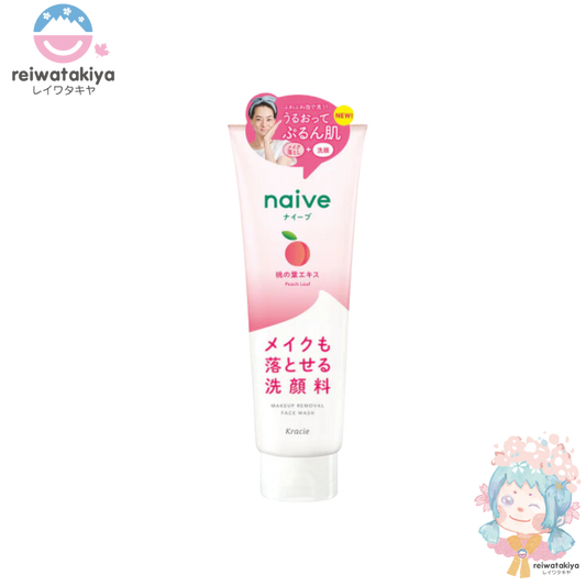 Kracie Naive Makeup Cleansing Foam Peach 200g