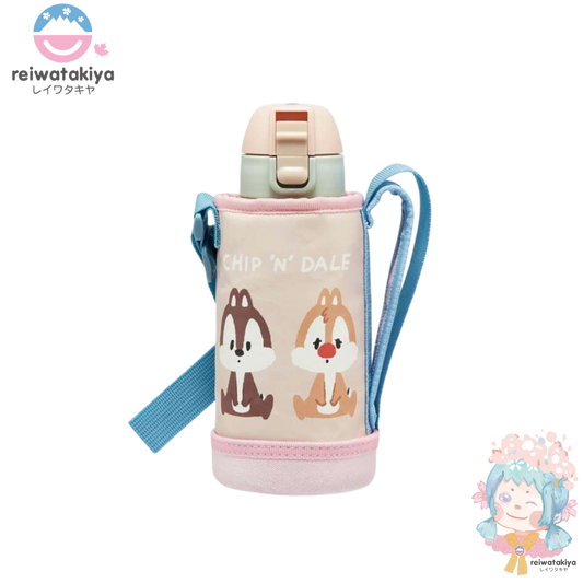 SKATER WATER BOTTLE DISNEY CHIP & DALE 600ML