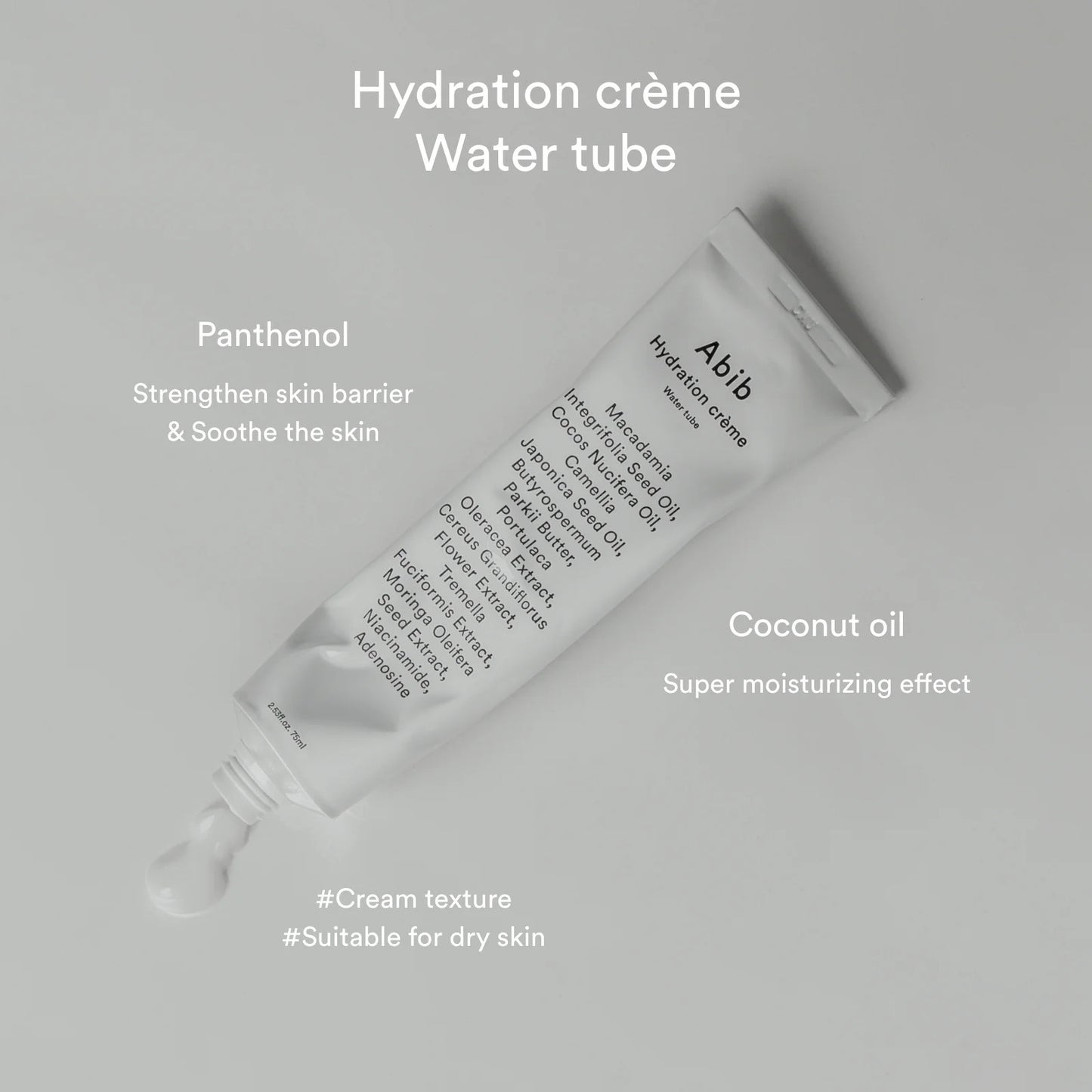 ABIB HYDRATION WATER TUBE 75ML - 3 TYPES