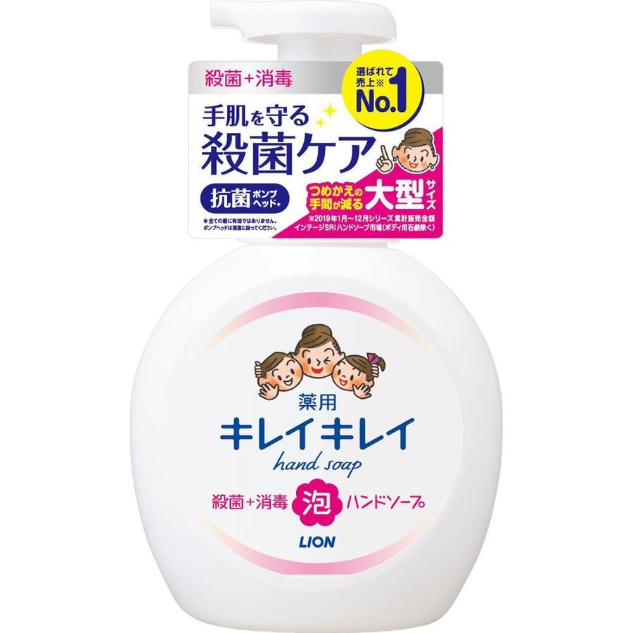 LION KIREI KIREI BUBBLE HAND WASH - 6 TYPES