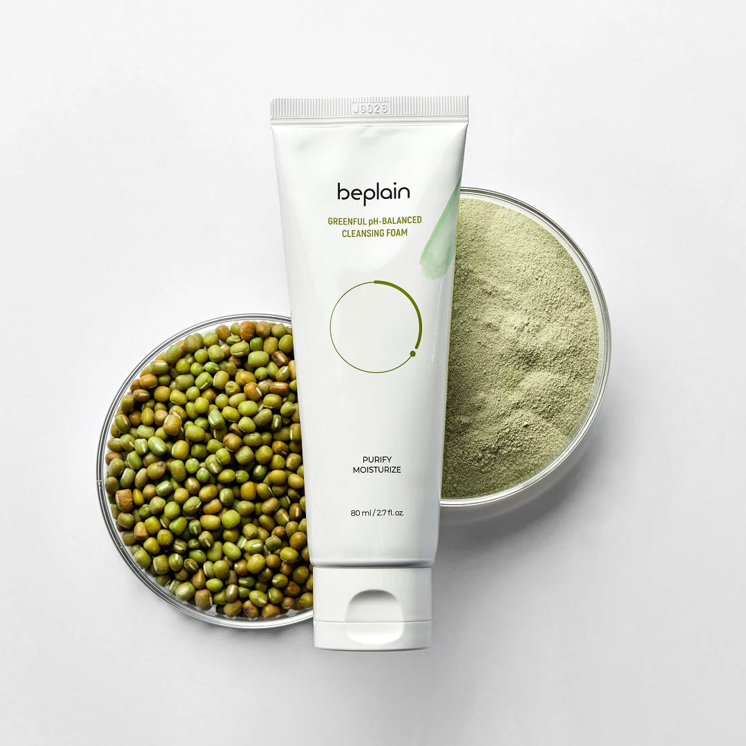 BEPLAIN MUNG BEAN PH-BALANCED CLEANSING FOAM - 2 SIZES