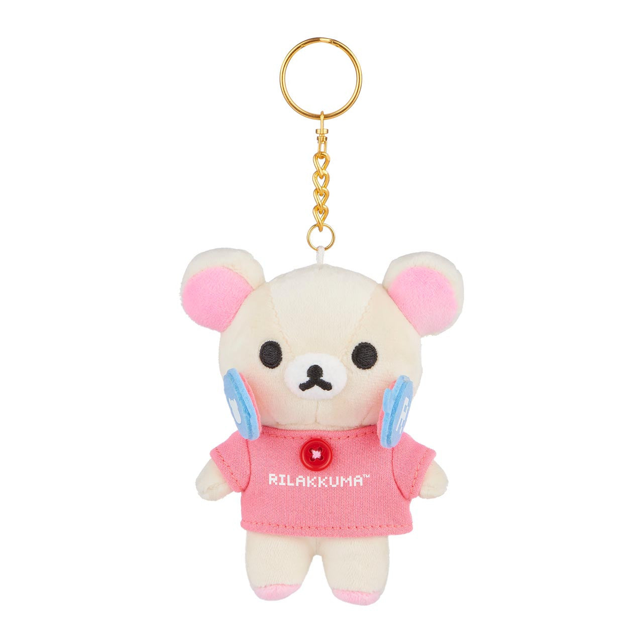 RILAKKUMA SAN-X ORIGINAL GAMER SERIES KEYCHAIN PLUSH - 2 TYPES