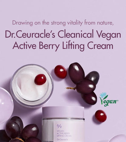 DR.CEURACLE VEGAN ACTIVE BERRY FIRMING EYE CREAM 75G