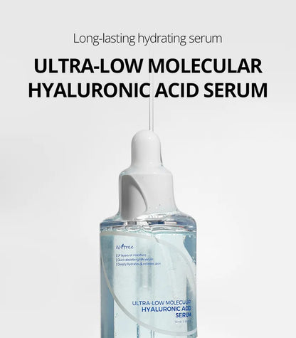 ISNTREE ULTRA-LOW MOLECULAR HYALURONIC ACID SERUM 50ML