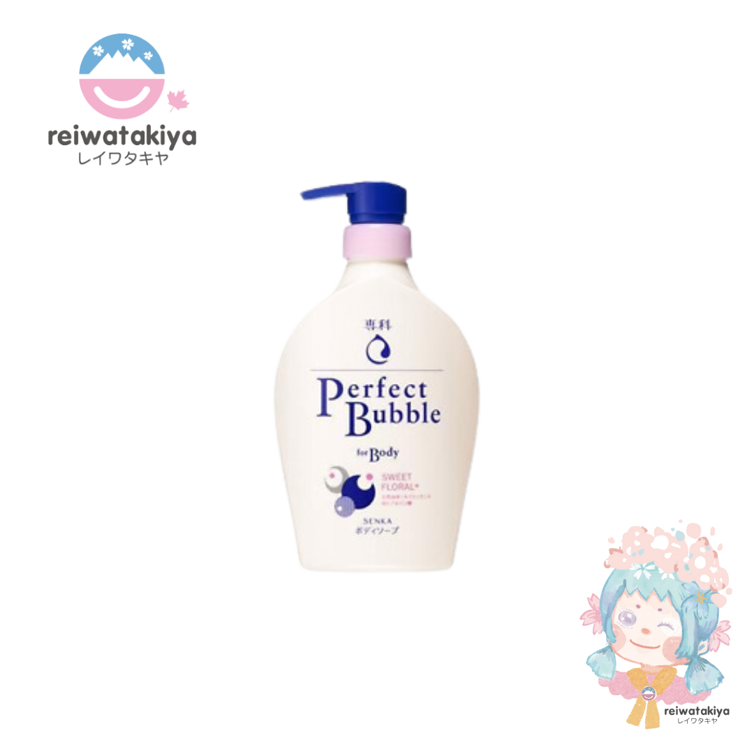 Senka Perfect Bubble for Body Sweet Floral - 500ml