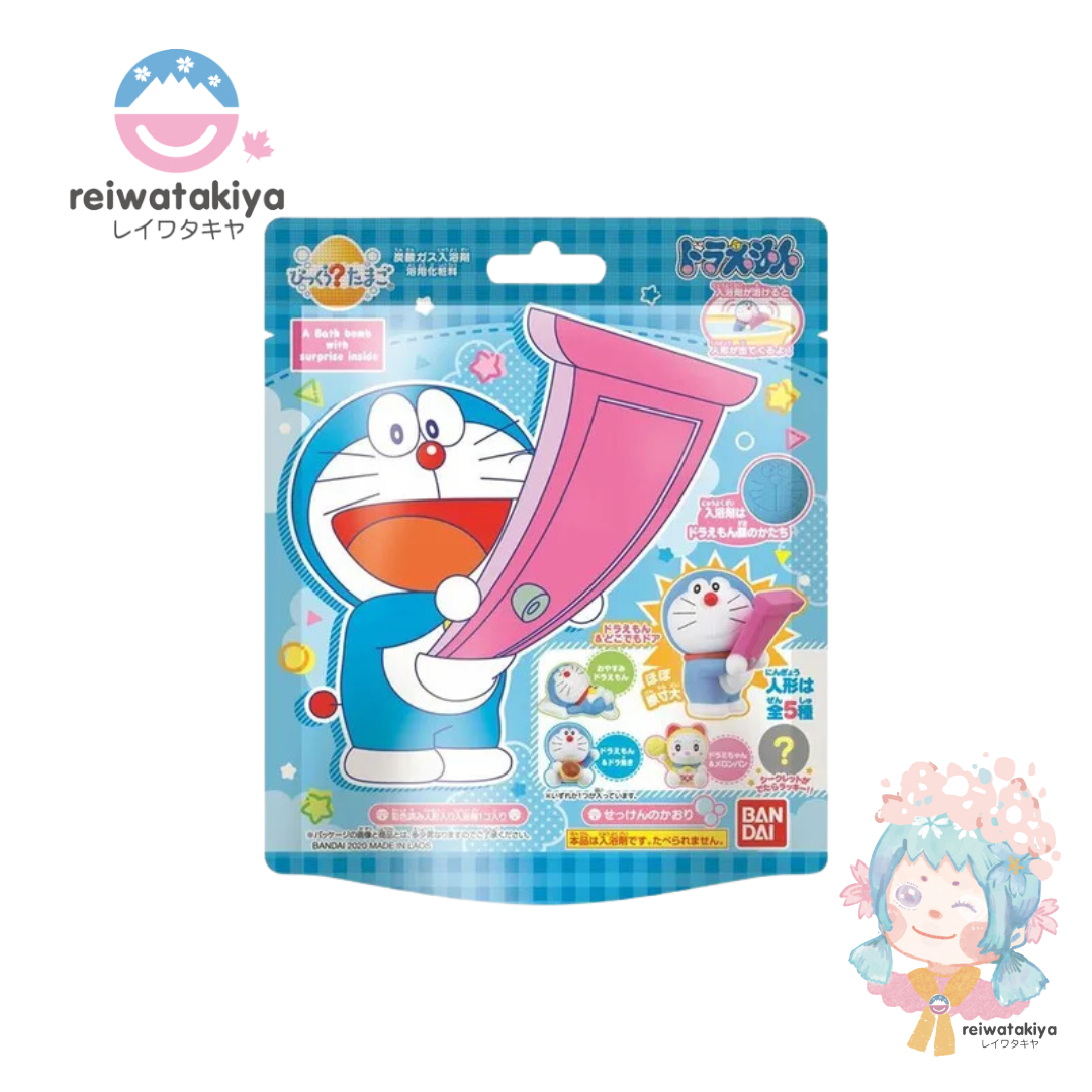 BANDAI DORAEMON BATH SALT WITH MASCOT