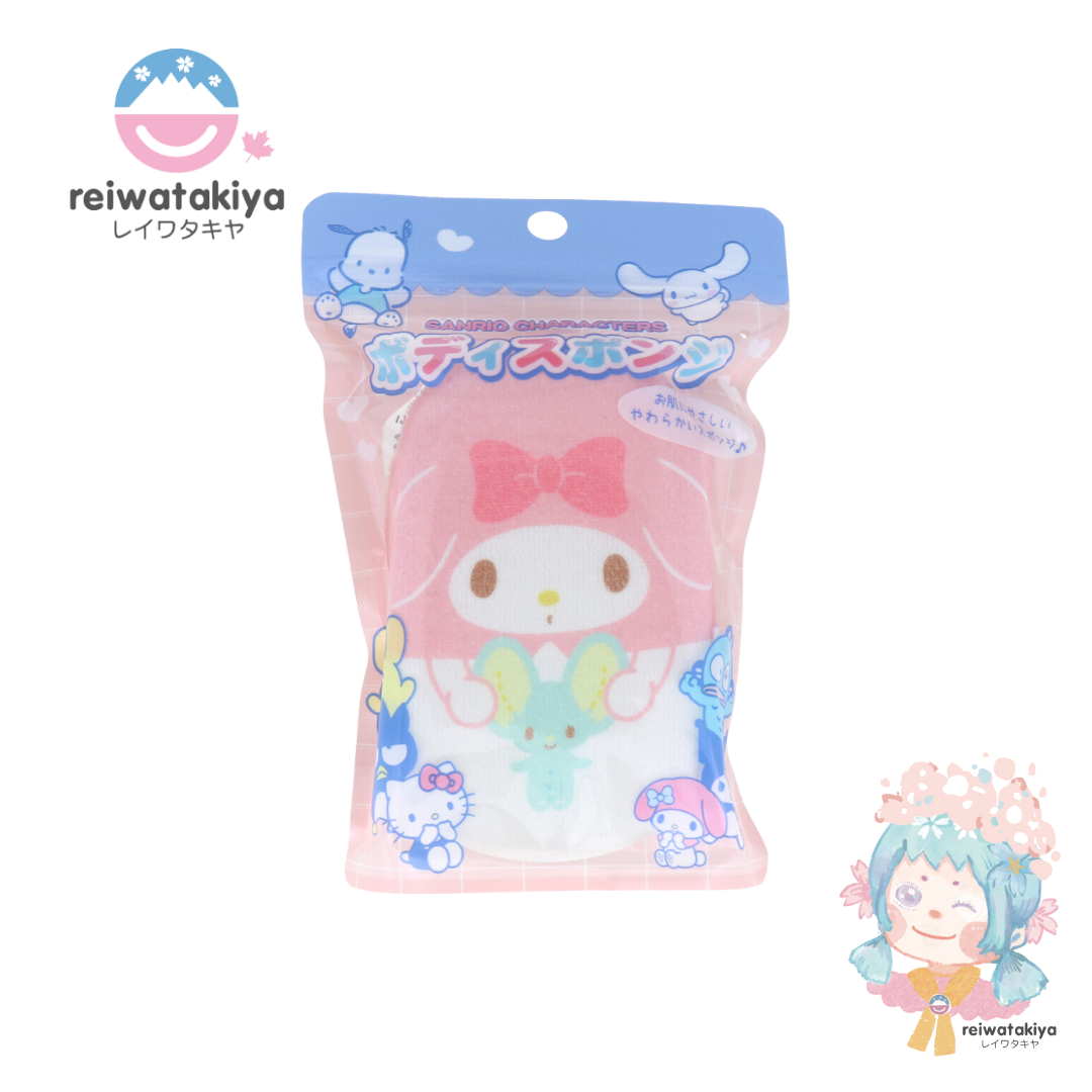 Sanrio Characters Body Sponge My Melody