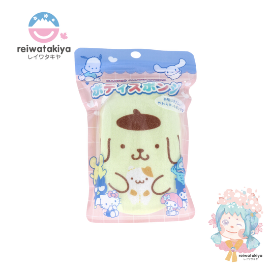 Sanrio Characters Body Sponge Pompompurin