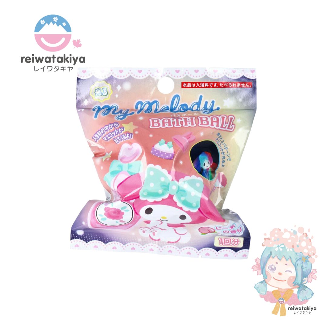 SANRIO  SANTAN MY MELODY GLOWING BATH BALL