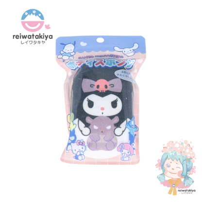 Sanrio Characters Body Sponge Kuromi