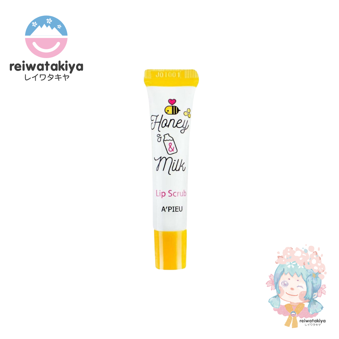 A'PIEU HONEY & MILK LIP SCRUB 8ML