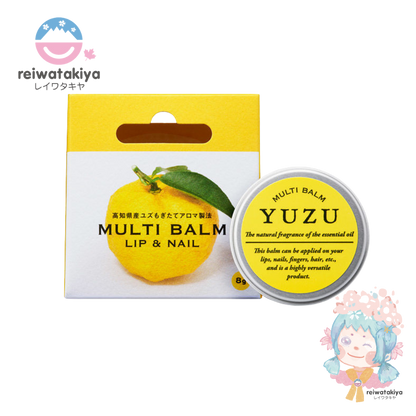 DAILY AROMA YUZU LIP & NAIL BALM 8G