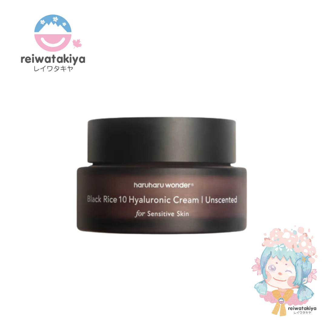 HARUHARU WONDER BLACK RICE 10 HYALURONIC CREAM UNSCENTED