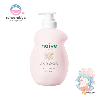 KRACIE NAIVE BODY SOAP PUMP SAKURA