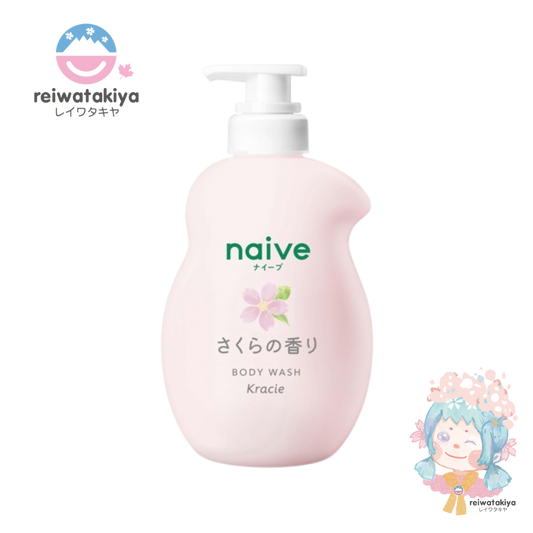 KRACIE NAIVE BODY SOAP PUMP SAKURA