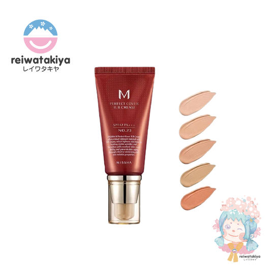 MISSHA M PERFECT COVER BB CREAM EX 50ML - 4 COLOURS