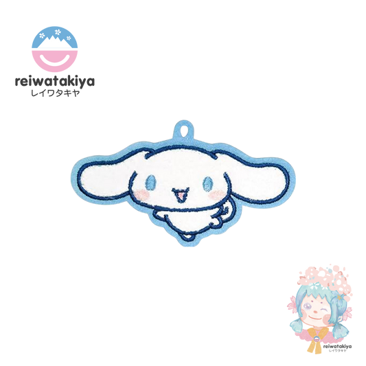 SANRIO CINNAMOROLL J'S PLANNING EMBROIDERED CLOTH PATCH ACCESSORIES WITH CLIP