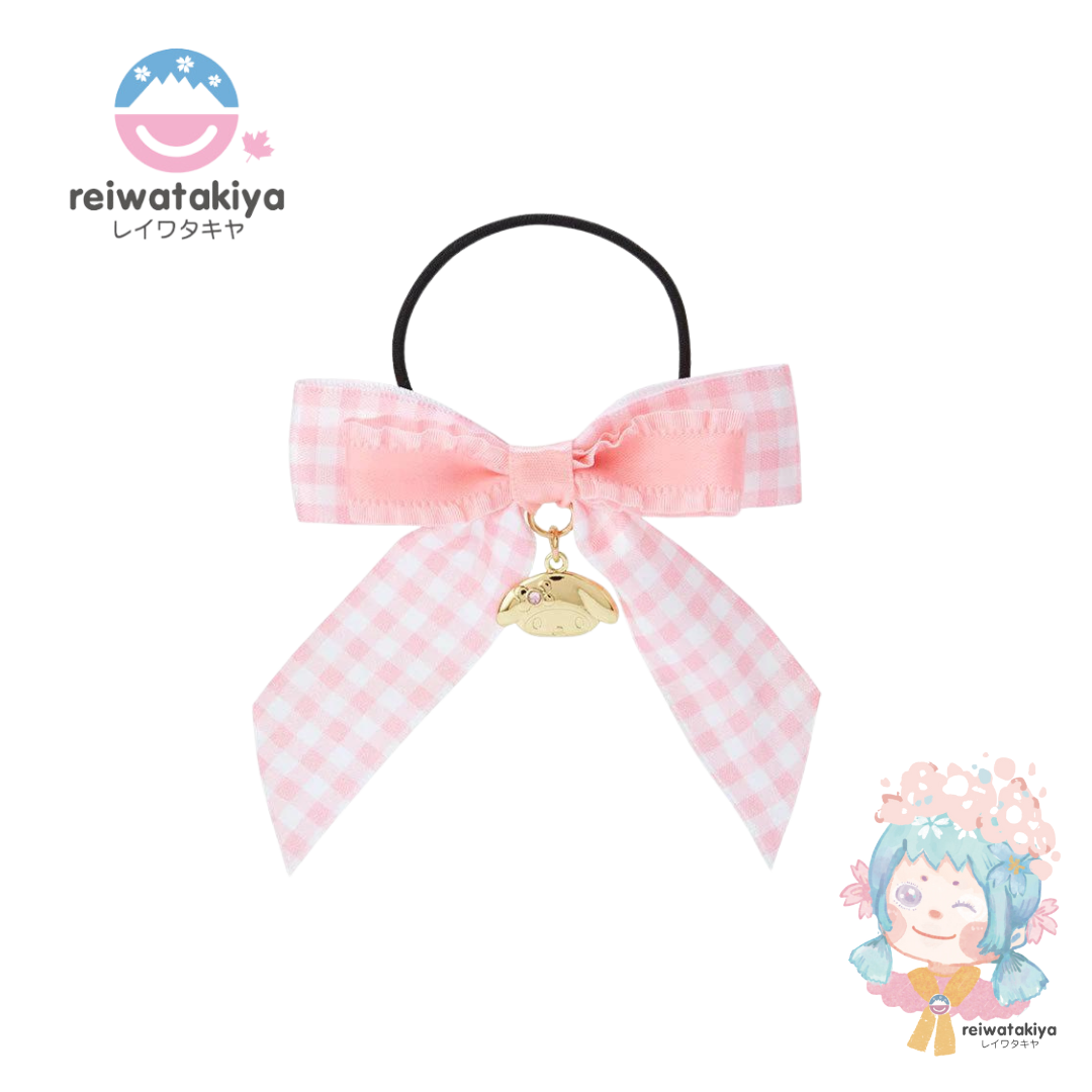 Sanrio Ribbon Hair Tie - My Melody / Gingham