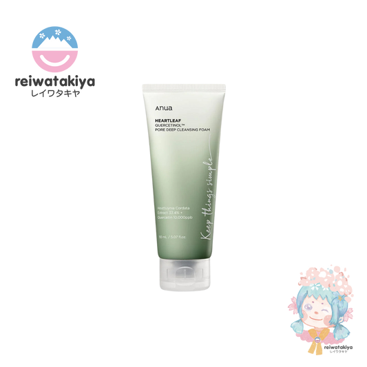 ANUA HEARTLEAF QUERCETINOL PORE DEEP CLEANSING FOAM 150ML