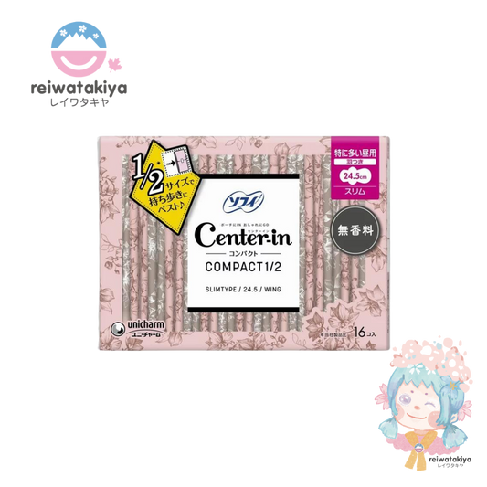 CENTER IN COMPACT 1/2 UNSCENTED ESPECIALLY FOR DAYTIME USE 16 PADS