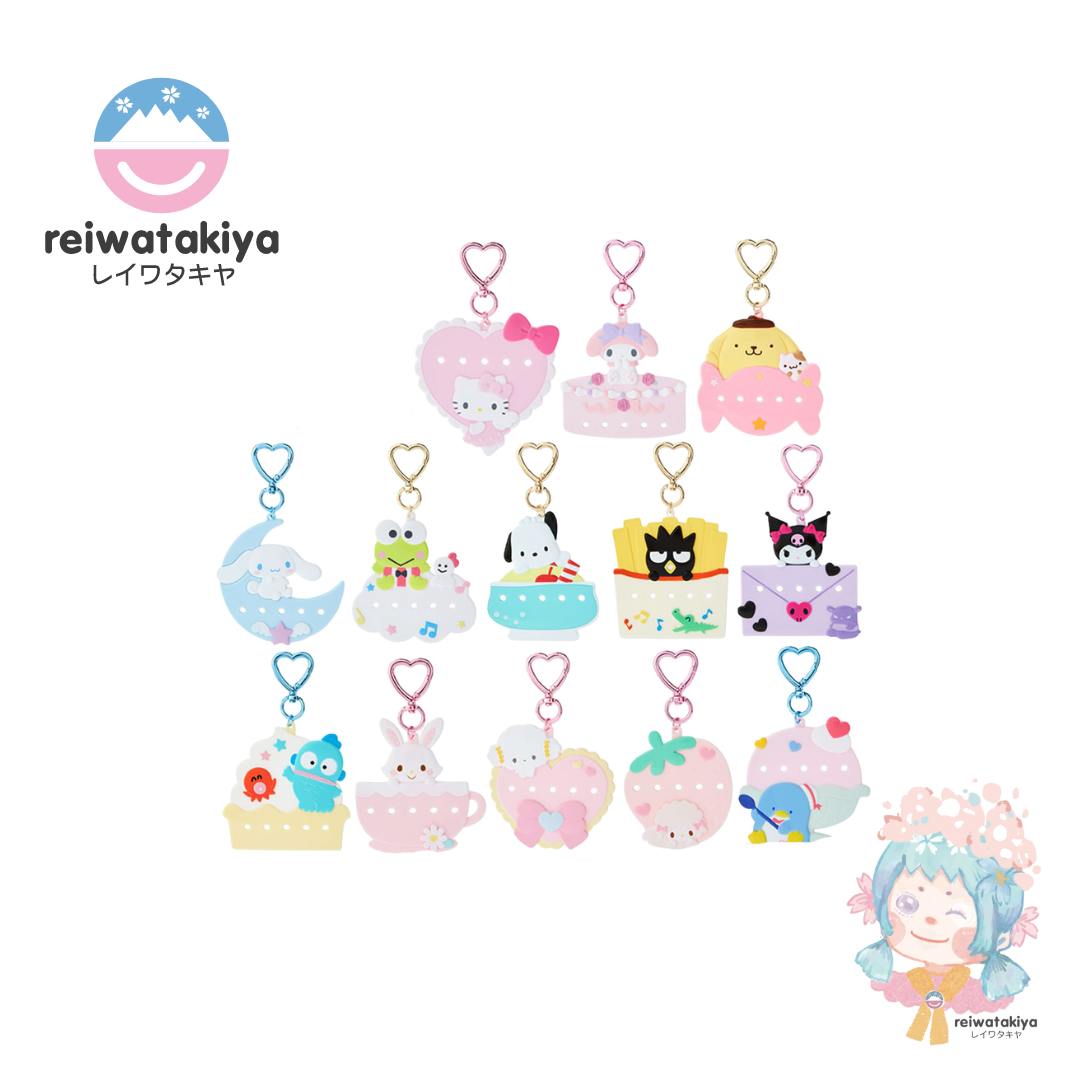 SANRIO KEYCHAIN MAI PACHI RUN SERIES - 7 TYPES