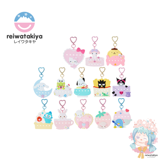 SANRIO KEYCHAIN MAI PACHI RUN SERIES - 7 TYPES