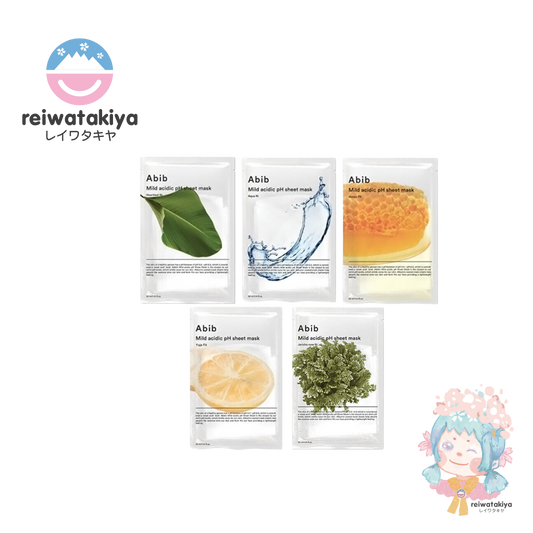 ABIB MILD ACIDIC PH SHEET MASK 1PC - 4 TYPES