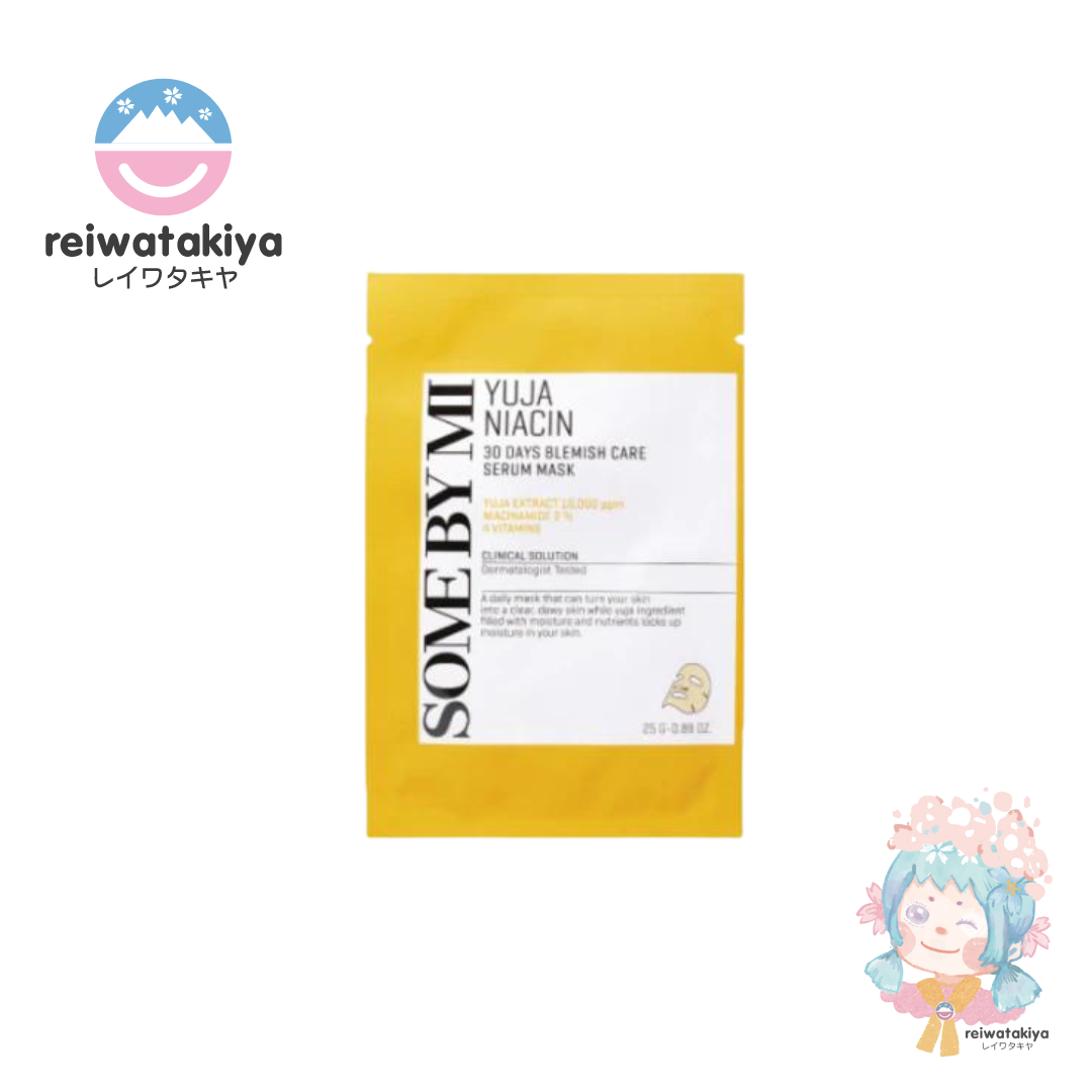 SOME BY MI YUJA NIACIN 30 DAYS BLEMISH CARE SERUM MASK 25G