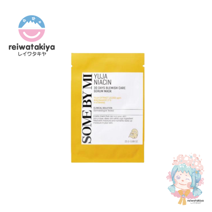 SOME BY MI YUJA NIACIN 30 DAYS BLEMISH CARE SERUM MASK 25G