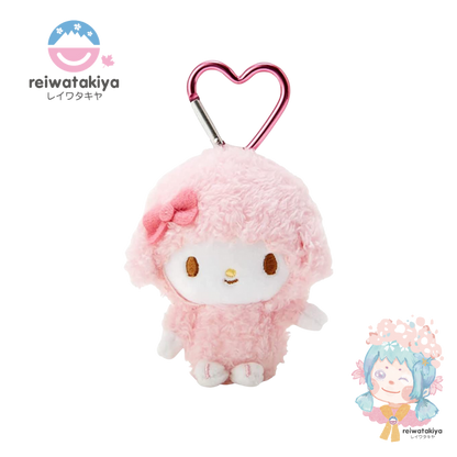 Sanrio Plush Mascot Holder with Heart Carabiner - My Sweet Piano