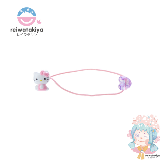 Sanrio Hello Kitty Mascot Hair Tie (Pink)