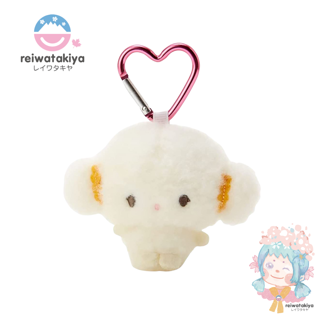 Sanrio Plush Mascot Holder with Heart Carabiner - Cogimyun