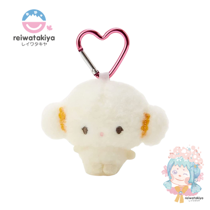 Sanrio Plush Mascot Holder with Heart Carabiner - Cogimyun