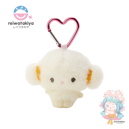 Sanrio Plush Mascot Holder with Heart Carabiner - Cogimyun