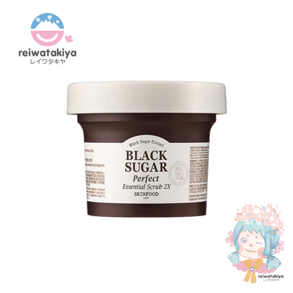 SKIN FOOD  BLACK SUGAR PERFECT ESSENTIAL SCRUB