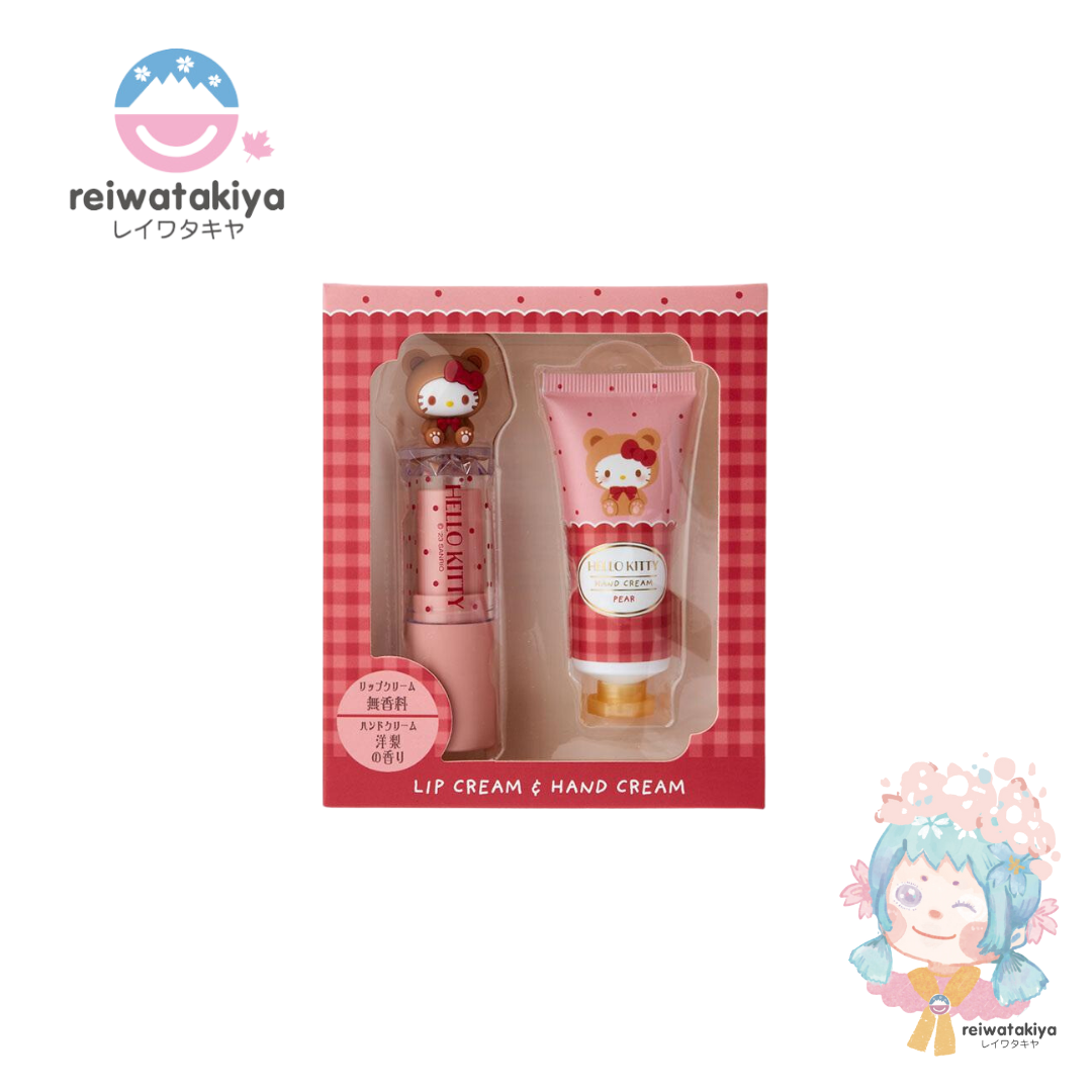 Sanrio Lip and Hand Care Set Hello Kitty