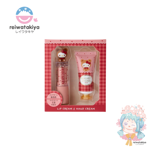 Sanrio Lip and Hand Care Set Hello Kitty