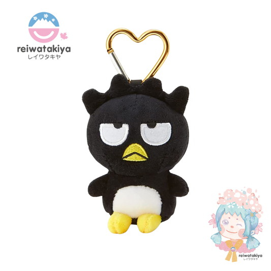 Sanrio Plush Mascot Holder with Heart Carabiner - Bad Badtz-Maru