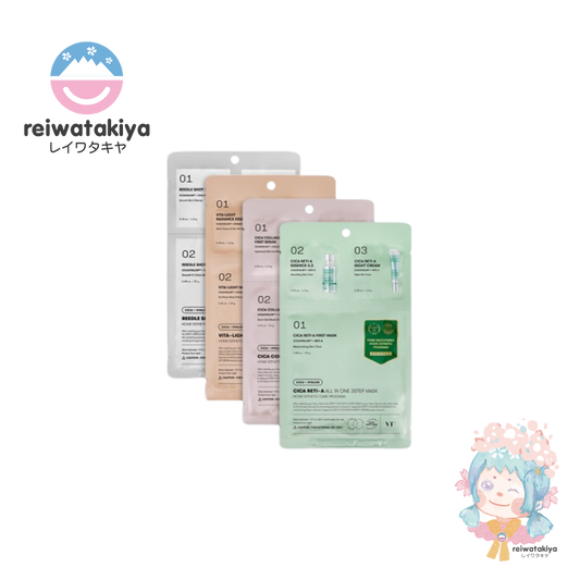 VT COSMETICS ALL IN ONE 3 STEP MASK 28G - 1 TYPES