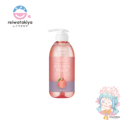 AROUND ME PERFUME VITA BODY WASH PEACH 500ML