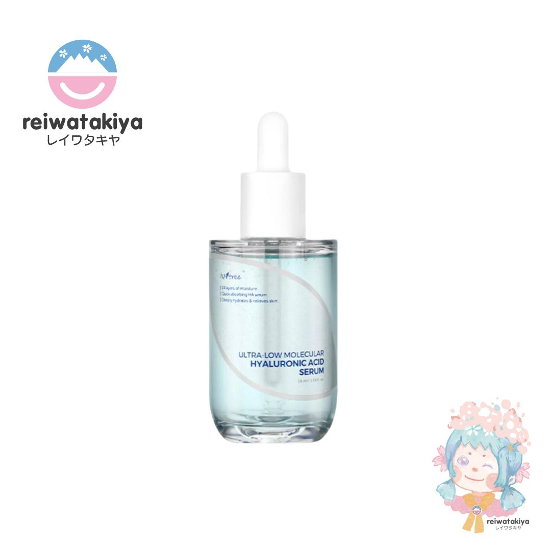 ISNTREE ULTRA-LOW MOLECULAR HYALURONIC ACID SERUM 50ML