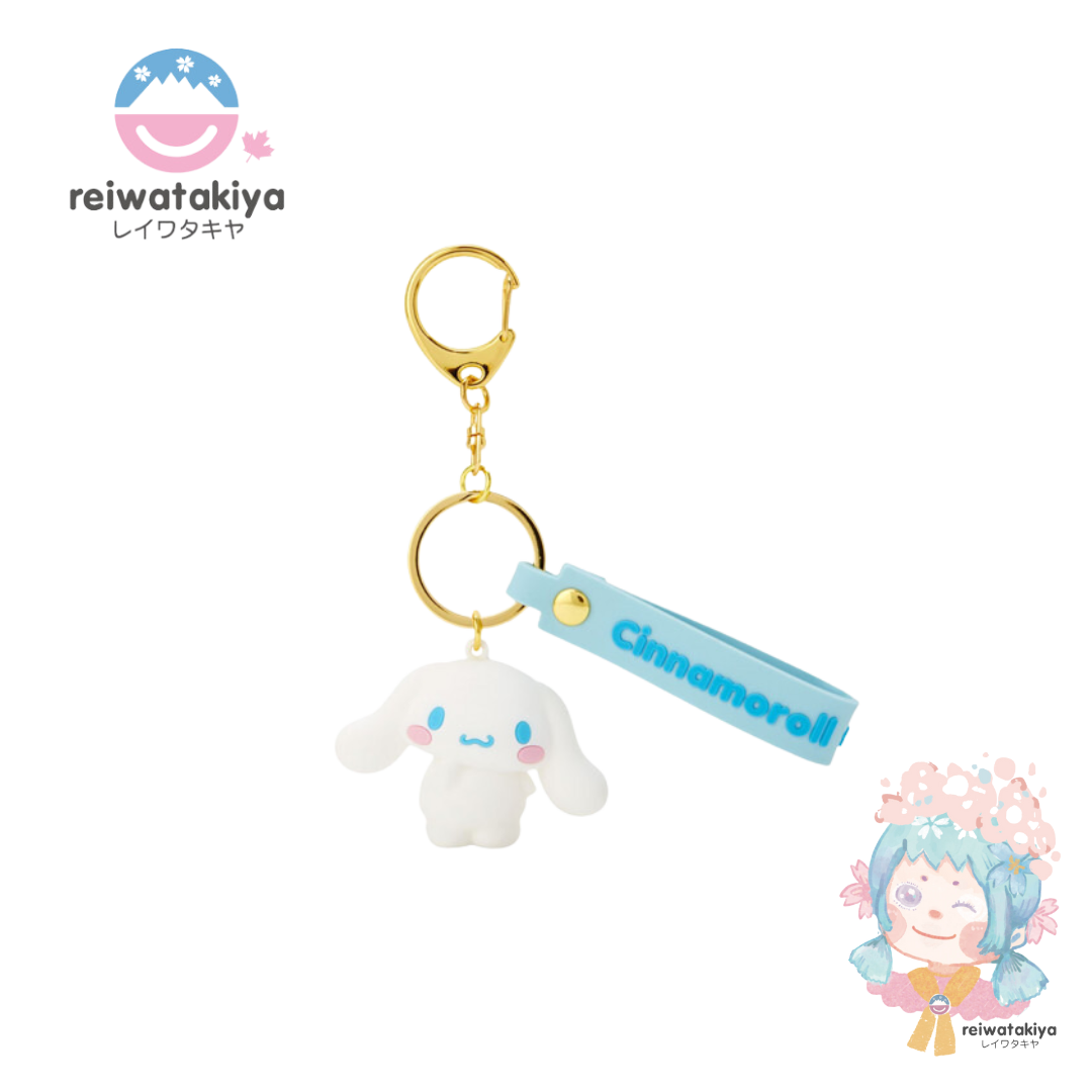 Japan Sanrio 3D Keychain - Cinnamoroll