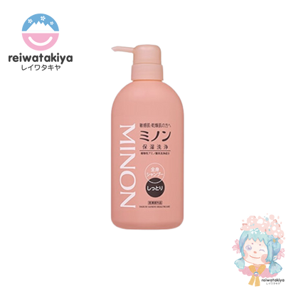 MINON WHOLE BODY SHAMPOO MOIST TYPE 450 ML