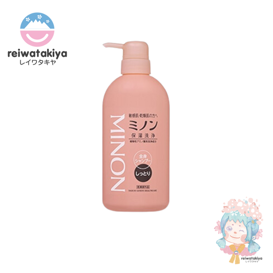 MINON WHOLE BODY SHAMPOO MOIST TYPE 450 ML