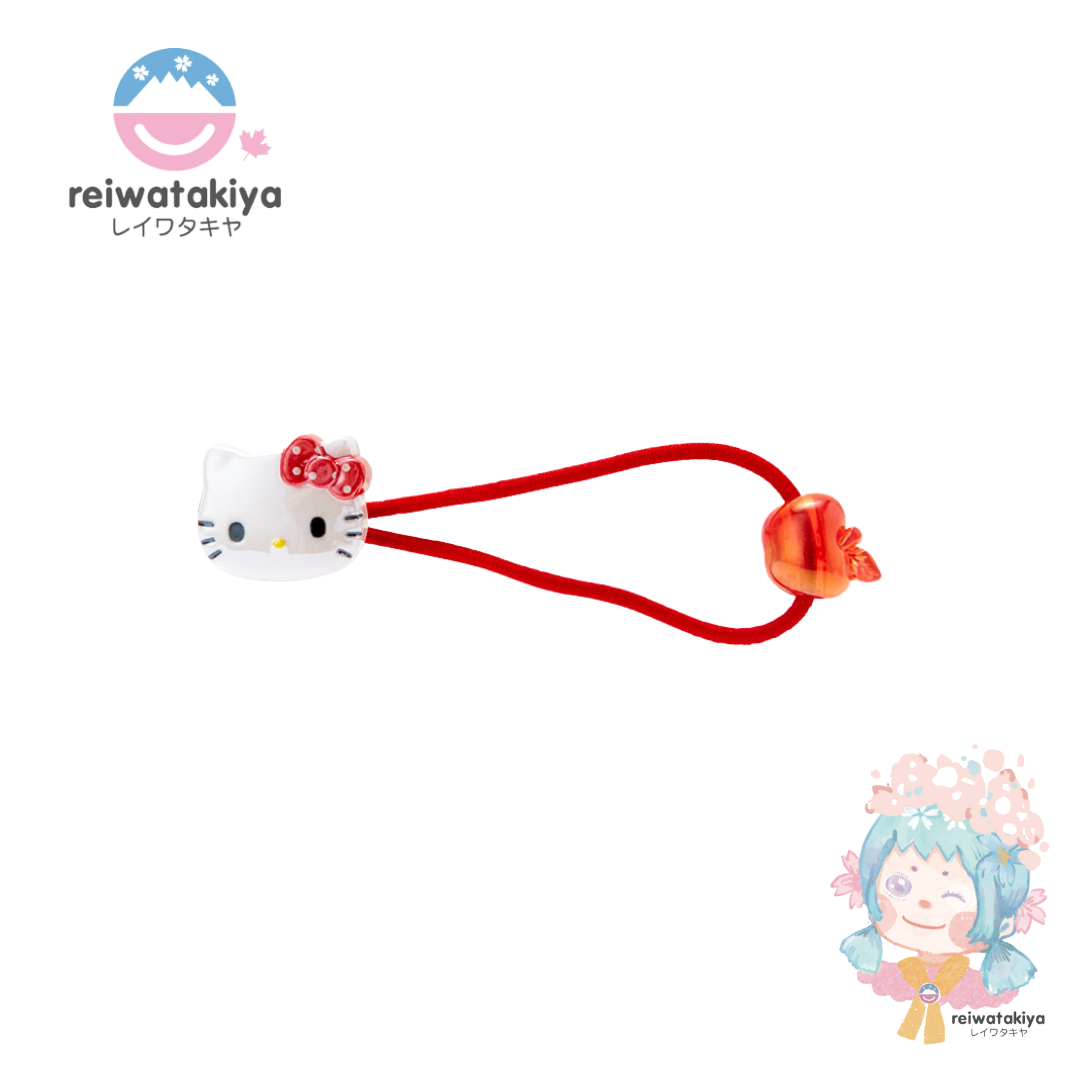 Sanrio Hello Kitty / Apple Mascot Hair Tie