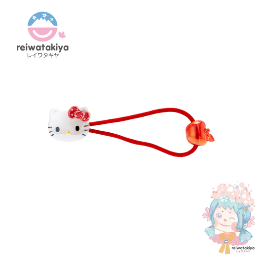 Sanrio Hello Kitty / Apple Mascot Hair Tie