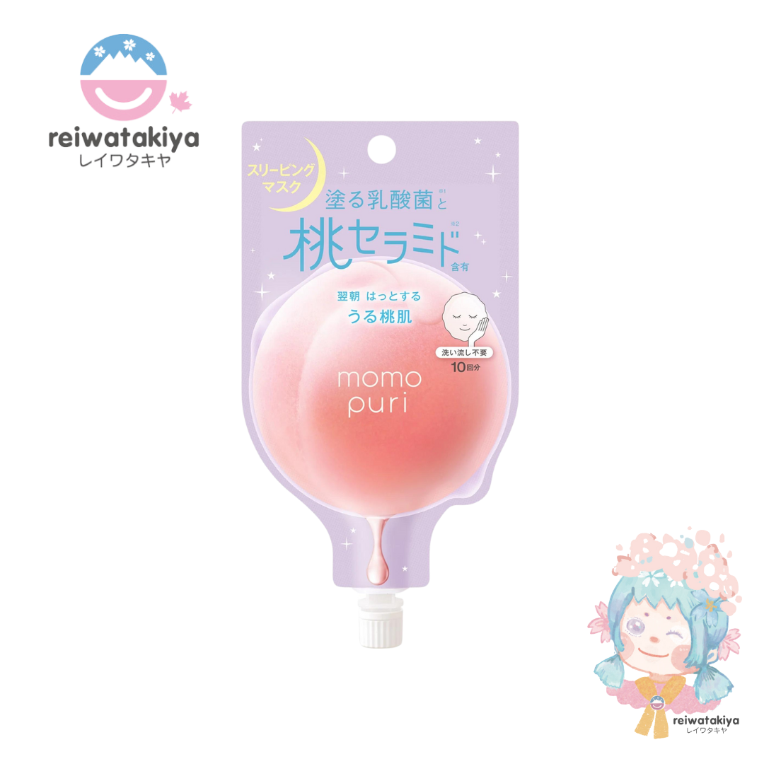 Momopuri Peach Lactobacillus sleeping mask