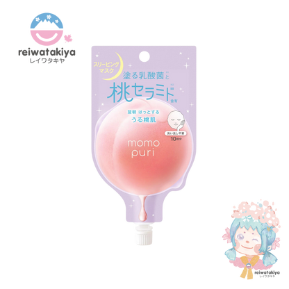 Momopuri Peach Lactobacillus sleeping mask